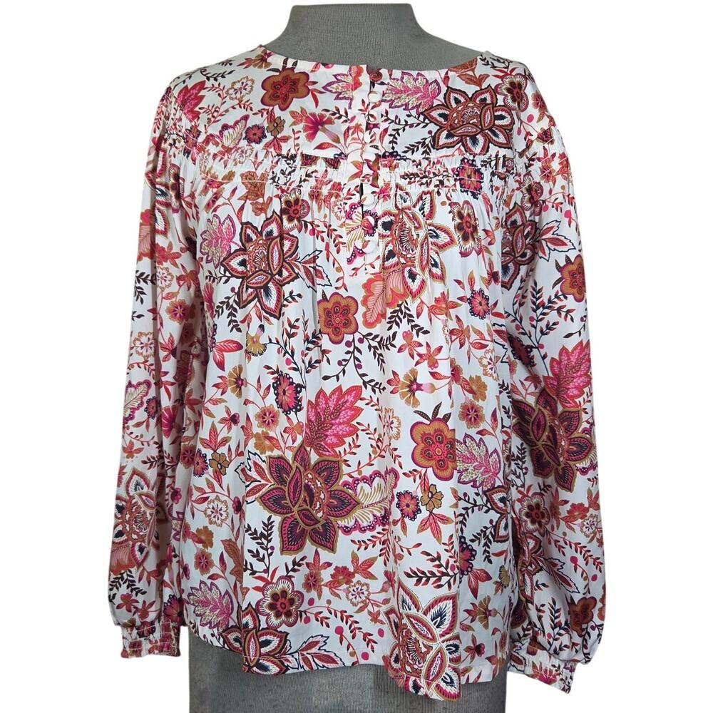 Loft Floral Print Blouse Size XS New with Tag